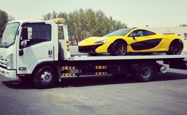 car Recovery شحن سيارات من الامارات الي السعودية الكويت و قطر و البحرين